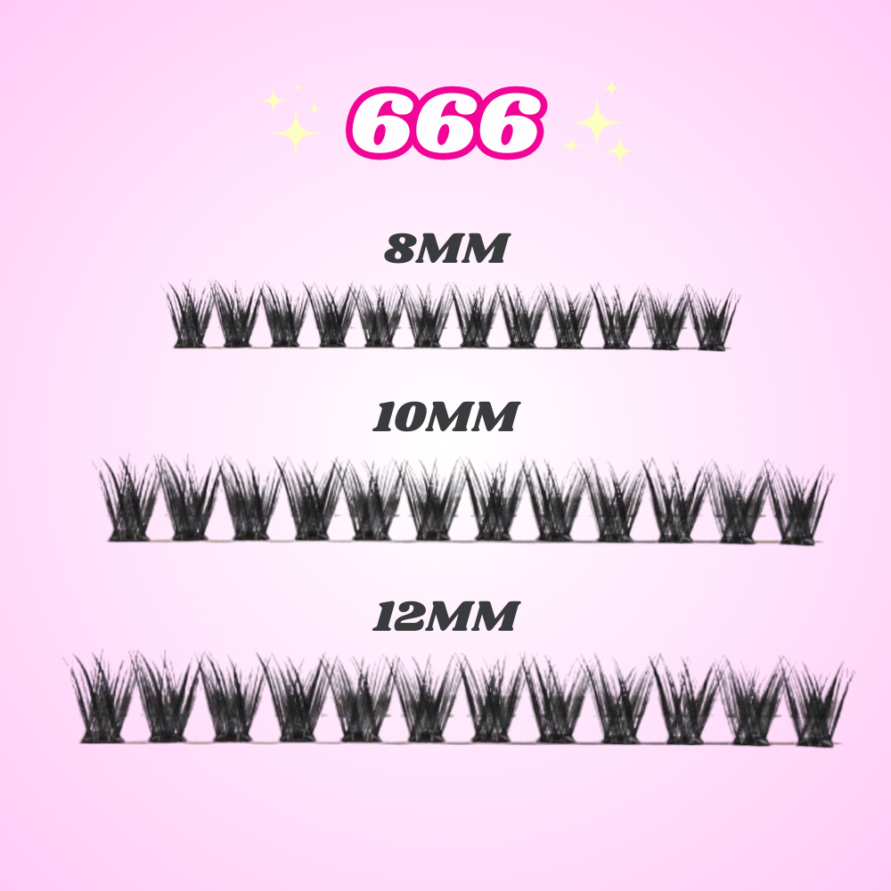 666. Long Dramatic & Wispy & Voluminous